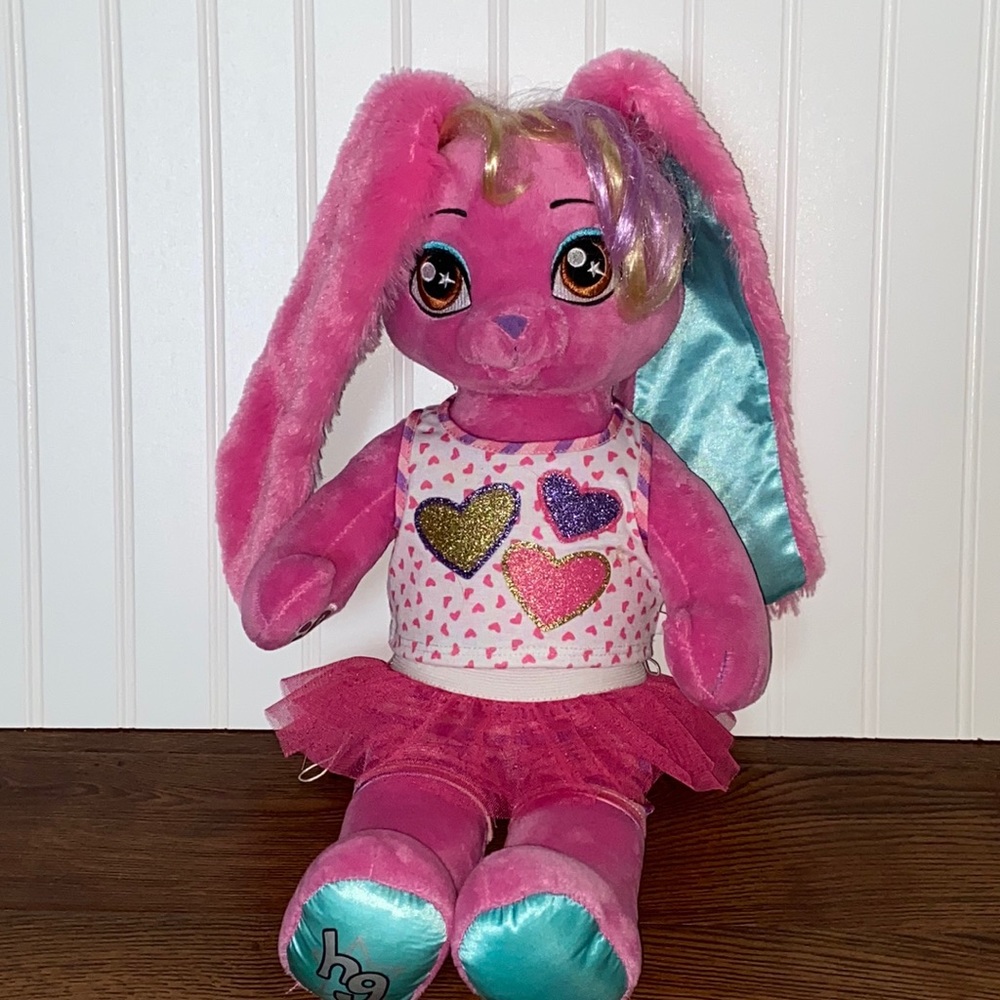 BUILD A BEAR Honey Girl Risa Rock Star Plush - Picture 1 of 6